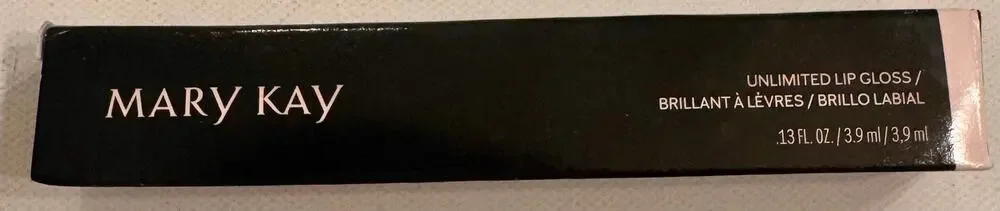 NIB Mary Kay Unlimited Lip Gloss Pink Ballerina 153482 .13floz